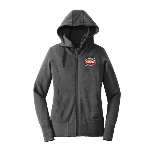 Triad Alliance New Era Women's Tri-Blend Fleece Full-Zip Hoodie